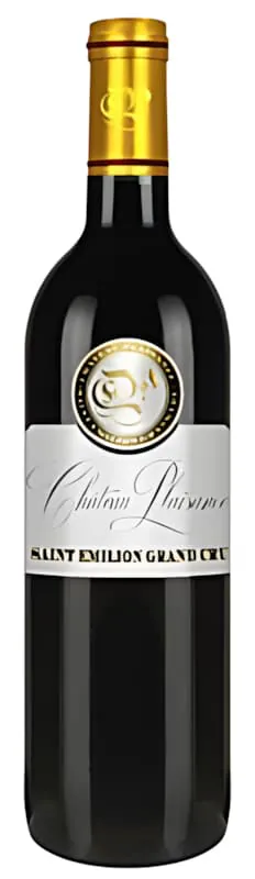 Bouteille de vin Château Plaisance Saint-Émilion Grand Cru présentant l'assemblage de terroir
